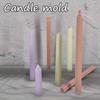 Church Party Plastic Match Large Cylinder Rib Clay Tools Stripe Soap Making Long Pole Candle Mold