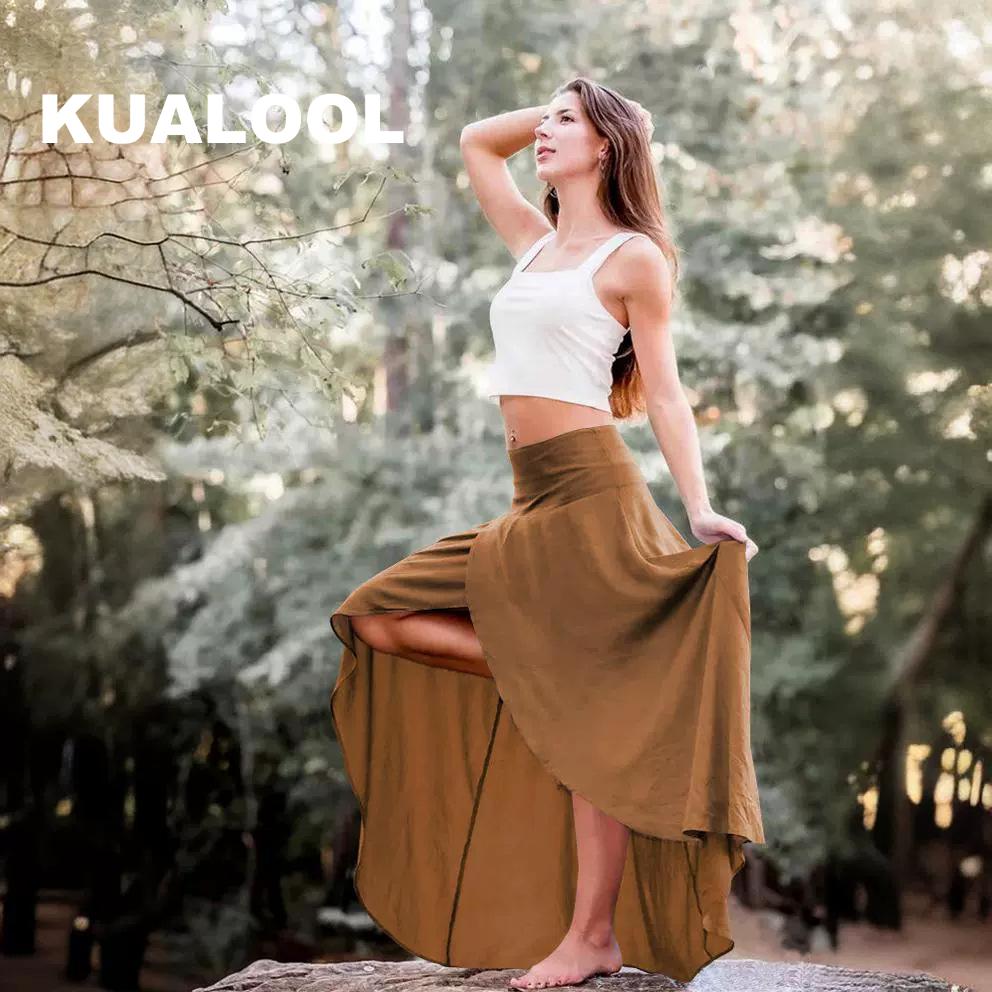 Женская полуюбка нестандартной формы с рюшами по краям Элегантное и элегантное висячее платье Модная летняя новинка