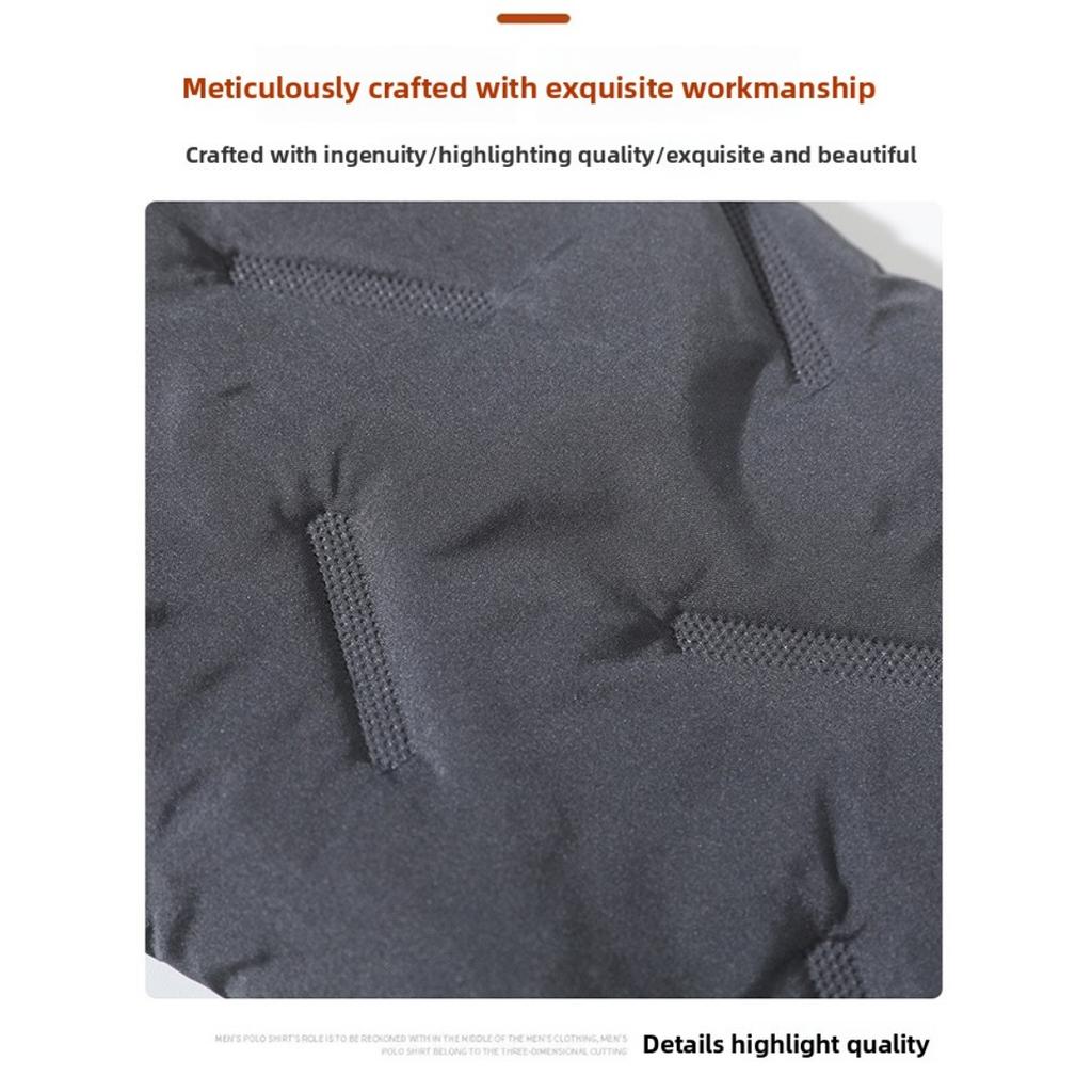 Мужская хлопковая куртка с капюшоном, плюшевая хлопковая куртка для зимы, теплая хлопковая куртка с графеном, ультразвуковая хлопковая куртка для мужчин