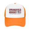 Mesh Sun Hats Springfield Armory Summer Hip Hop Hats For UnisexTeens  Casual Adjustable Outdoor Sport Baseball Cap
