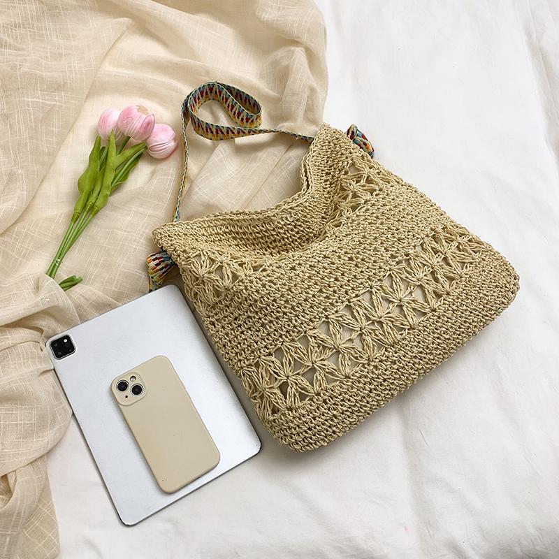 Соломенная сумка женская сумка через плечо для поездок на работу пляжная сумка