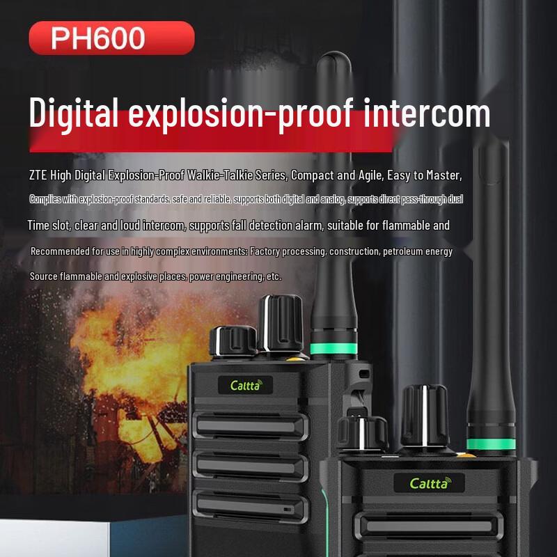 Цифровой взрывозащищенный рация Caltta PH600 (Китайская версия)