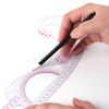ABS Measure Tailor Ruler Shaped Curve Styling Design Sewing Tools Soft Plastic Ruler for Quickly Measuring Accessories