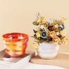 Красочный керамический цветочный горшок, горшок для суккулентов, комнатные украшения, садовые принадлежности, горшок для растений бонсай