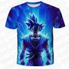 Летний Аниме 2026 Dragon Ball Сон Гоку 3D Печать Детская Футболка Модная