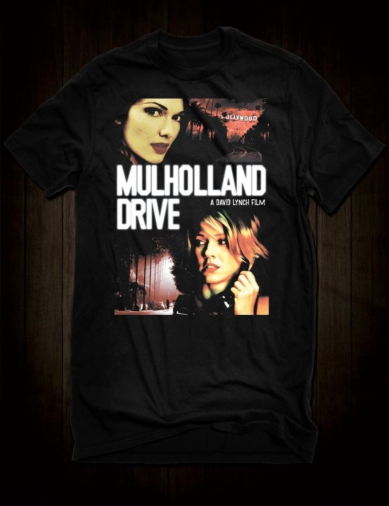 Футболка Mulholland Drive Унисекс Хлопковая Футболка Все Размеры S M L XL 234XL Унисекс Футболка