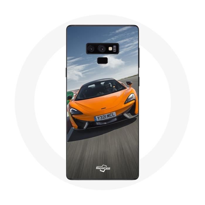 Coque pour Samsung Galaxy Note 9 Formule 1 McLaren Orange