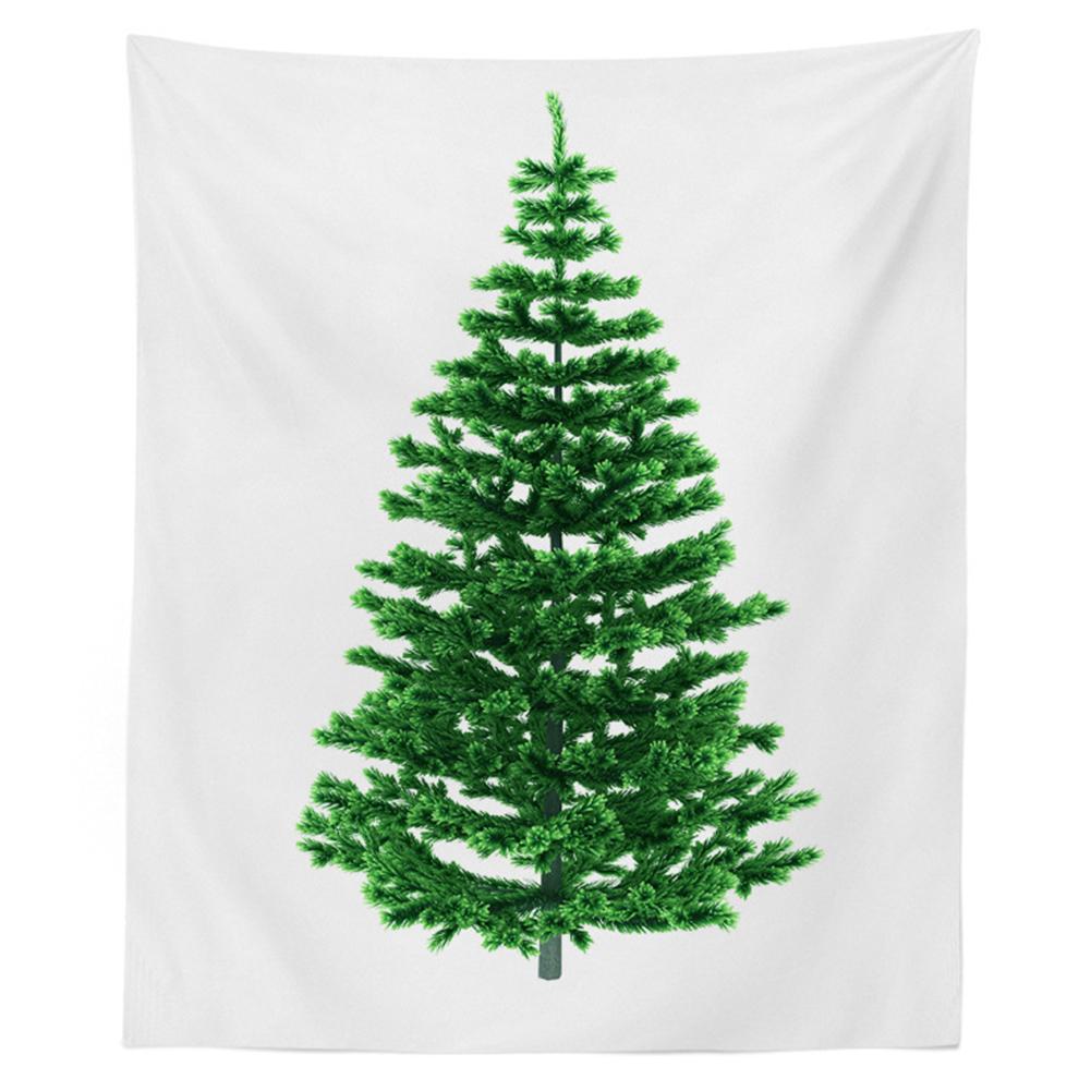 Christmas Xmas Tree Tapestry Living Room Bedroom Decoration Painting Background Cloth