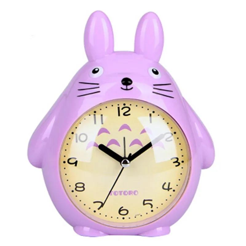 3 Years Warranty Cartoon Cat Alarm Clock Lovely Children Desk Christmas Gift Student Pendulum Jewelry2