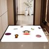 Cartoon-P-Paul Frank Floor Mat Diatomite Bath Mat, Quick Dry Absorbent Non-Slip Door Mat