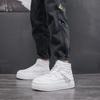 Мужские кроссовки с высоким верхом повседневная обувь модная трендовая обувь магазин мужской одежды толстая подошва увеличивает рост толстая подошва трясти быстро жить Вэньчжоу обувь