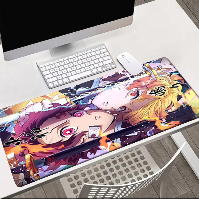 Powerful Demon Anime Mouse pad Office Desk Mat, Gaming Mouse Pad Mousepad, keyboard pad,Heavy-Duty Non-Slip Rubber Backing, Gift