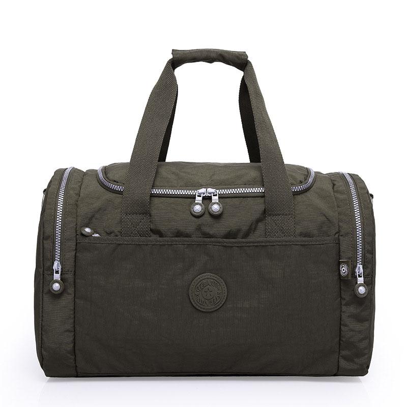 Нейлоновая дорожная сумка большой вместимости Модная водонепроницаемая легкая износостойкая повседневная сумка на одно плечо Портативная дорожная сумка двойного назначения