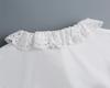 Fashion White Cotton Fake Collar Half Shirt Lace Detachable Neck Collars Female Blouse Tops False Collar Sweater Fuax Cols