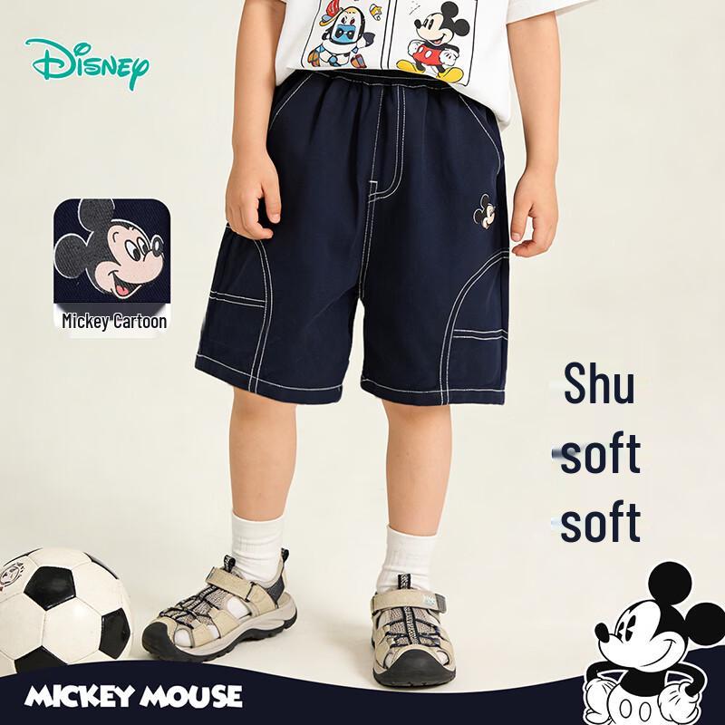 Disney Джинсовые шорты для мальчиков с Микки