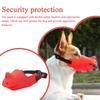 Muzzle For Dogs Breathable Cover Silicone Mouth Guard Comfortable No Bark Masque Adjustable Mouth Cover Prevents Biting Licking
