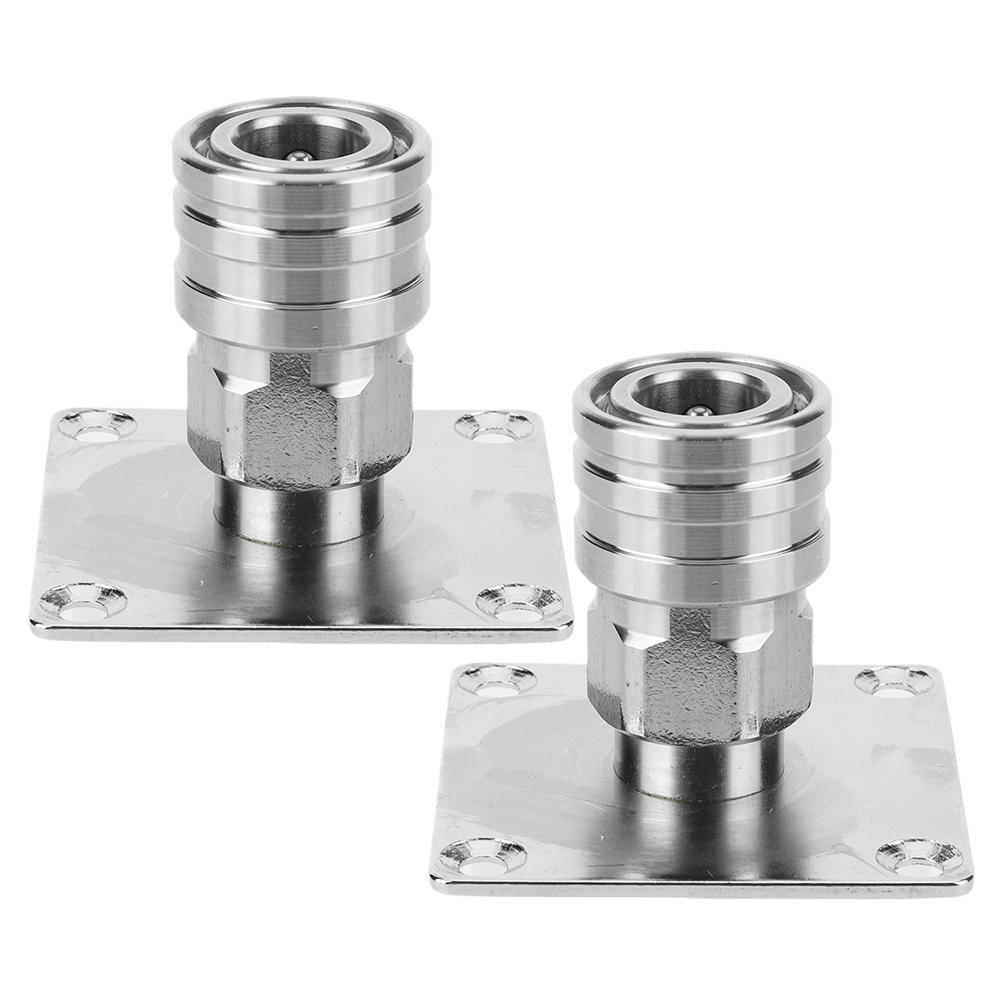 Wall Mountable Pressure Washer Accessories Stainless Steel Automatic Foam Cannon Holder Non Self-Locking Foam Cannon Wall Mount