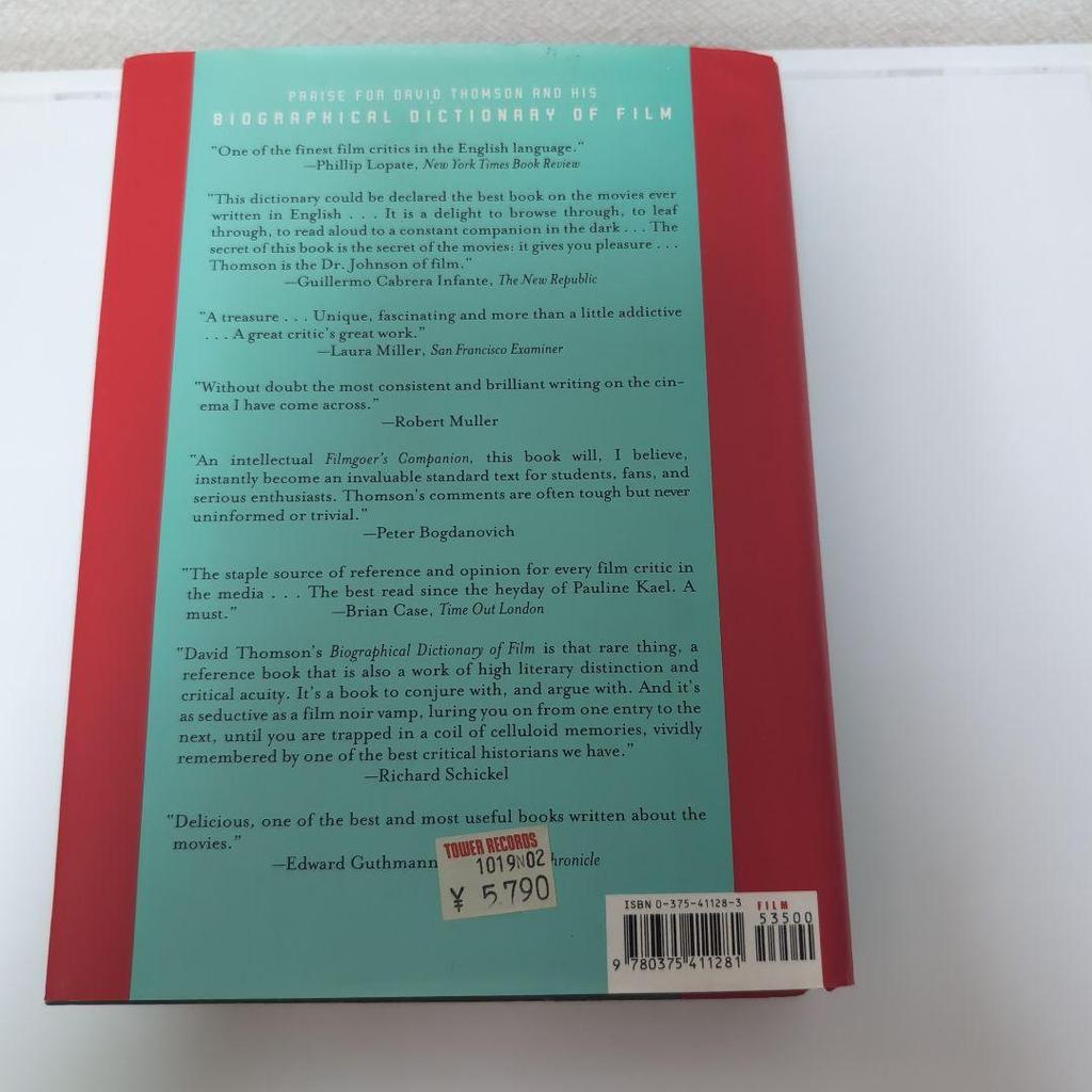 [USED] The New Biographical Dictionary of Film