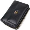 Stylish Women's Wallet with a Roomy Coin Purse with a Zipper Made of Genuine Leather Tony Bellucci Wallet 22012 Black