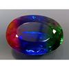 Stunning Bi-Color Tourmaline Natural Oval Cut 76-77 Ct Certified Loose Gemstone