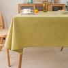 Waterproof Rectangular Tablecloth Farmhouse Anti Shrink Wrinkle Resistant Soft Decorative Fabric Table Cover