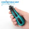 6mm Dia Magnetic Screwdriver Insulated Rubber Handle Slotted Screwdrivers Anti Slip Phillips Screwdriver Installation