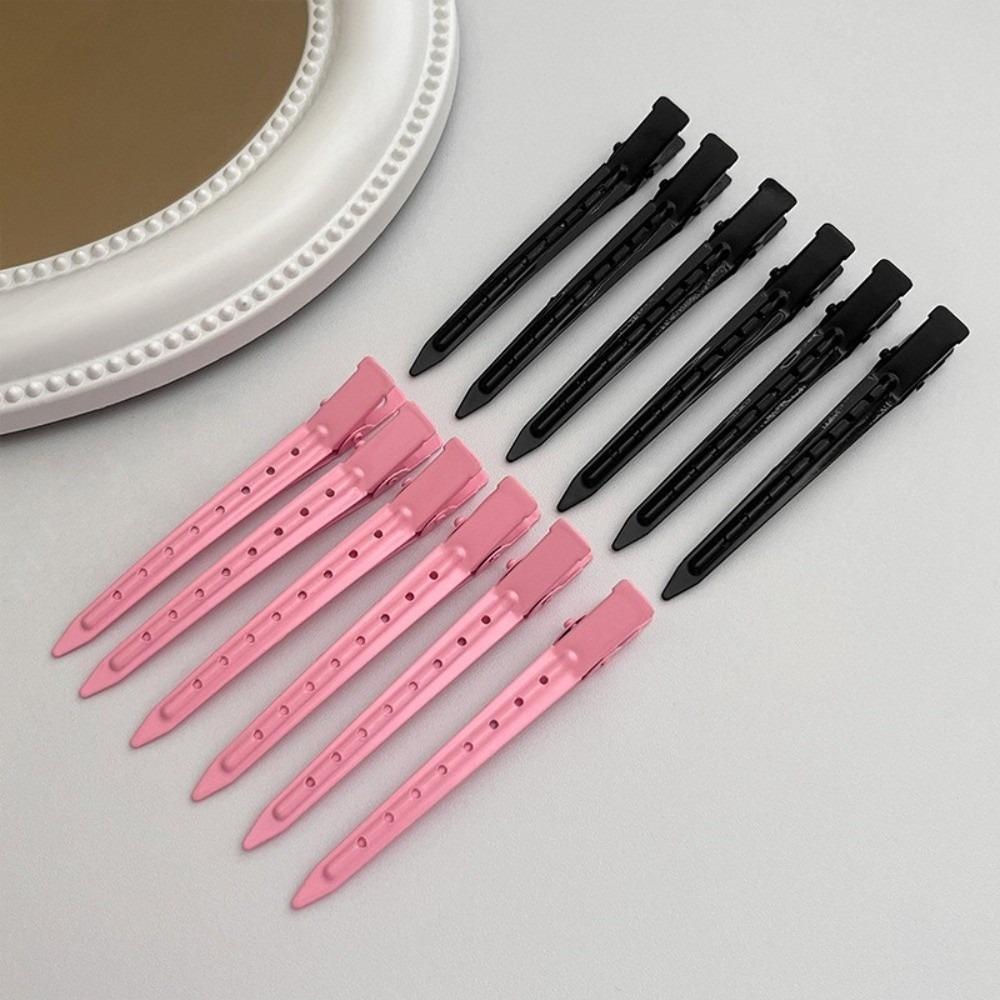 6/12pcs 6/12pcs Styling Hairpins Polychromatic Design Sectioning Clamps Haircut Tools