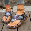 Women Sandals Orthopedic Wedge Heels Sandals 2024 Summer New Fashion Buckle Shoes for Women Beach Flip Flops Zapatos De Mujer