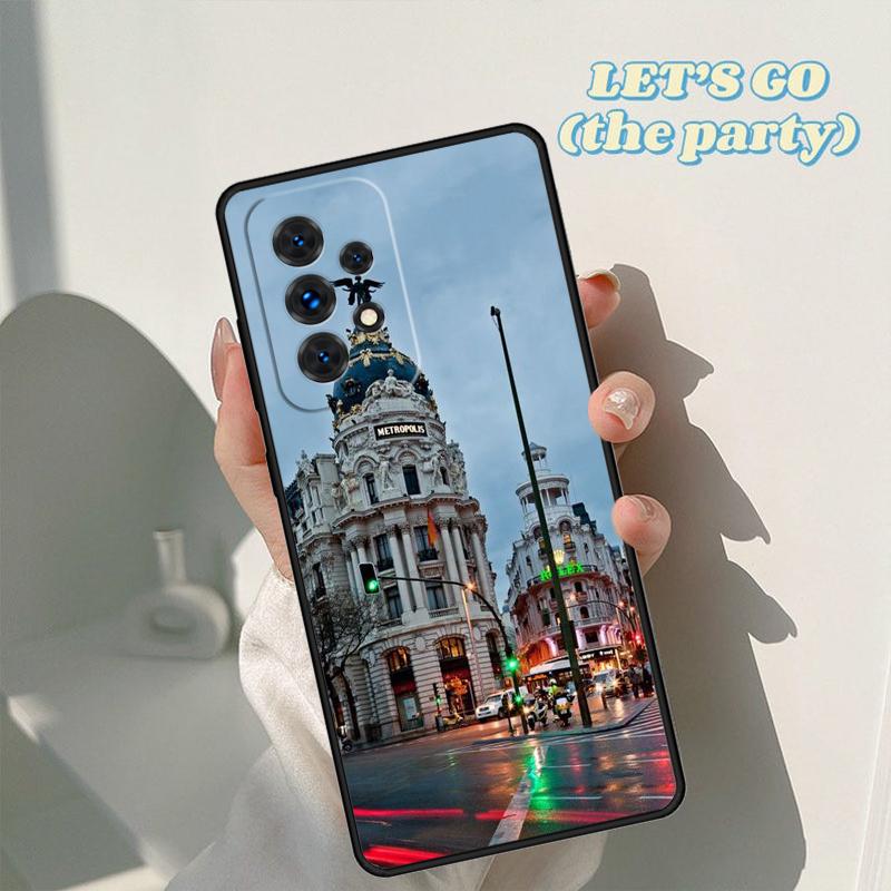 Мадрид Столица Испания чехол для телефона Для Samsung Galaxy A42 A31 A40 A51 A71 A32 A80 A91 A52 A72 A73 A20e A21S A50 A70 A11 A12 Чехол