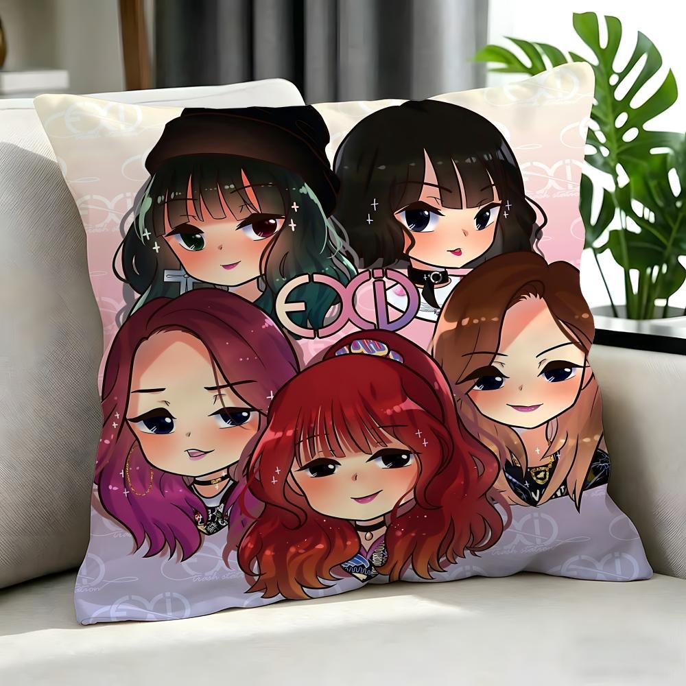 kpop EXID Cushion Cover Cushion Cover Set Pcs x x x Pillowcase Decorative Sofa Home Decor