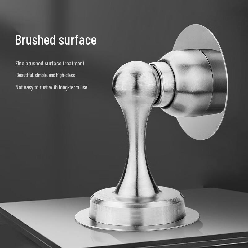 Fly.Globe Punch-Free 304 Stainless Steel Door Stop