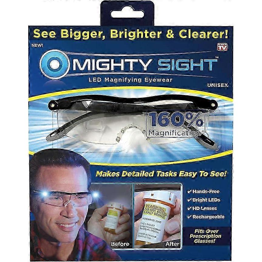Glasses with led light reading glasses magnifying glass magnifying HD
