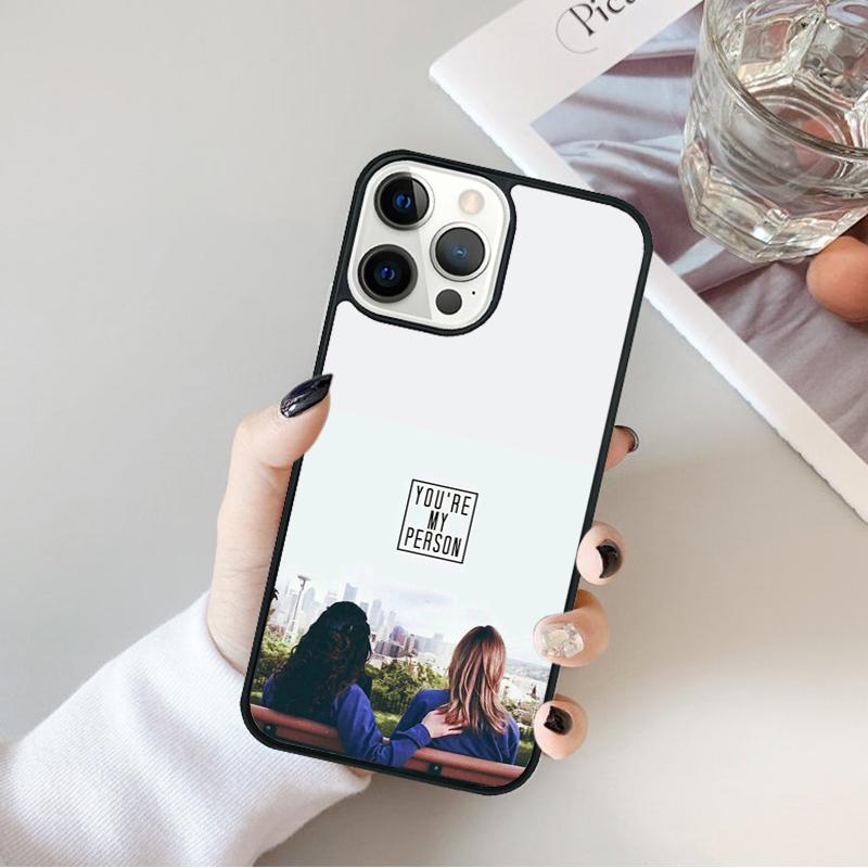 Анатомия Грейс Ты мой человек Чехол для телефона Накладка Для iPhone 17 Air 16 15 14 plus 11 12 13 pro max бампер Корпус