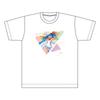 Caravan Racing Miku 2024 Tropical Length Width Length Made of Cotton Ver. T-shirt (XL) 74cm/Width 55cm/Shoulder 50.5cm/Sleeve 21.5cm