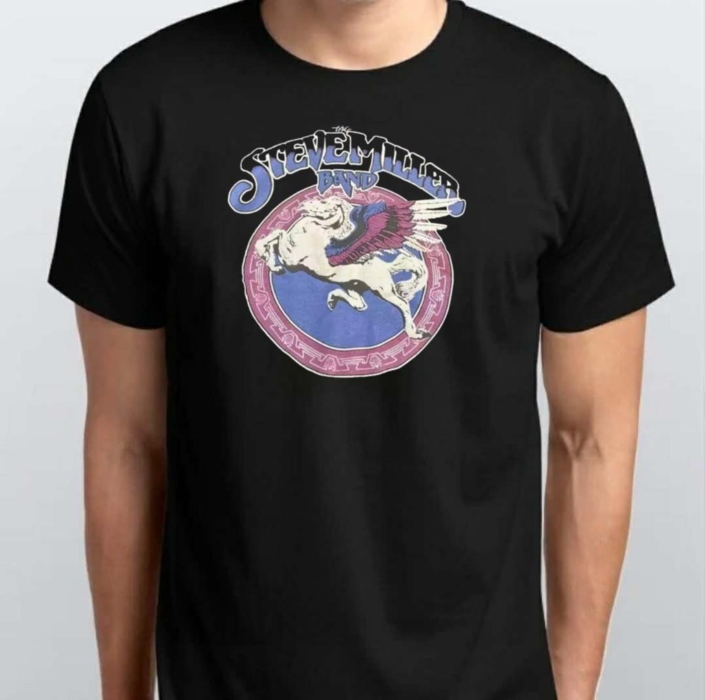 Steve Miller Band 90s Concert Tour Graphic T-SHIRT S M L XL XXL 3 4 XL Black