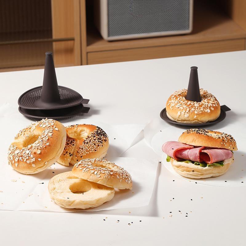 3 шт./набор Инструмент для выпечки Форма для хлеба, пончиков, из силикона, для выпечки тортов, мусса, пудинга