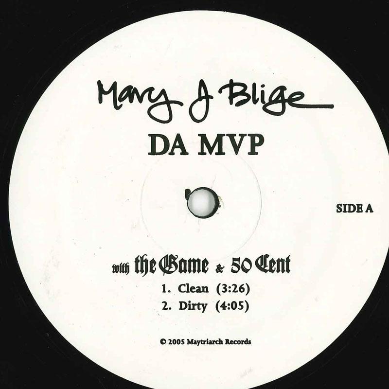 12-дюймовая пластинка MARY J BLIGE - Da MVP GEFR11432 MAYTRIARCH 2005 US Rap & Hip-Hop/R&B Б/у