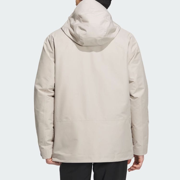 adidas RAIN.RDY Водонепроницаемая и ветрозащитная ветровка Мужская Кремовый IL8969