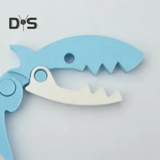 Зажим Shark Seal Clamp Портативный зажим для пакетов Уплотнитель влагостойкий кухонный инструмент для хранения закусок Косметика Путешествия