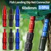 Fish Landing Dip Net Connector Quick Release Landing Net Head Adapter Prevent Fish Running Fish Landing Net Screw Fishing Tool