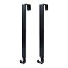 1/2Pcs Adjustable Christmas Wreath Hanger Rustproof Corrosion Resistant No Drill Installation Extendable Door Hanger Storage Hook