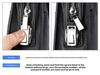 Новый мужской деловой модный портфель из натуральной кожи с защитой от кражи и паролем - высококачественная 14-дюймовая сумка