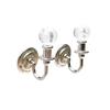 Elegant Dollhouses Lighting Elegant 1 12 Scale Crystal and Metal Actylic Wall Lamps Portable for Craft Enthusiasts