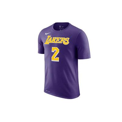 Спортивная футболка с короткими рукавами NBA Dri-Fit Lonzo Ball, мужские топы, фиолетовая, AR4888-552