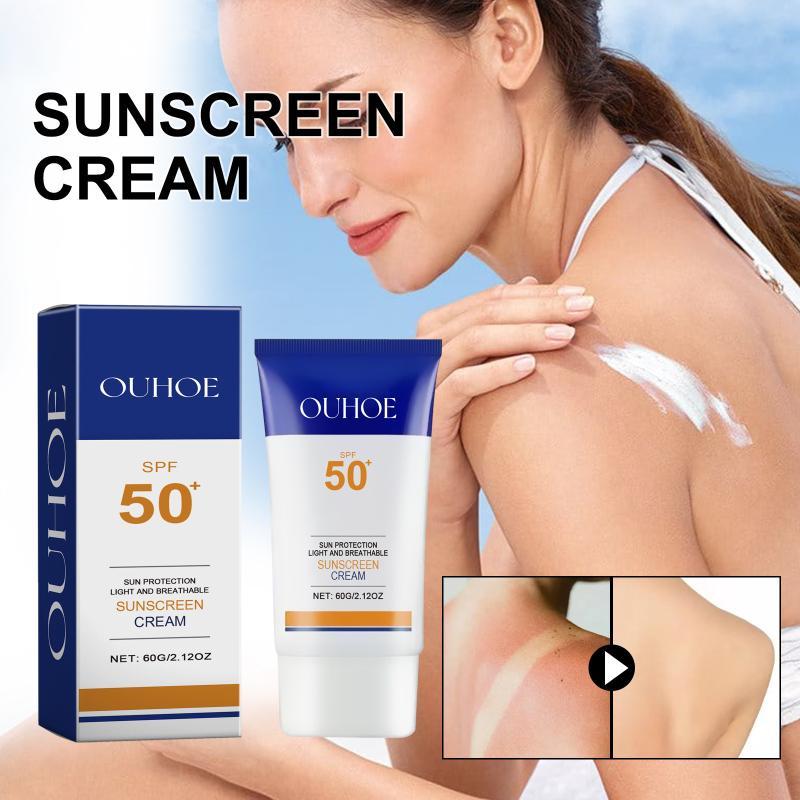 Uv Protection Cream Refreshing Non-sticky Skin Protection Cream
