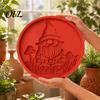 Handmade Garden Ornaments Stepping Stone Mold, Plastic Sunflower/Butterfly/Bee/Pumpkin/Snowflake/Mushroom/Fairy Paver Molds, Reusable Concrete Outdoor