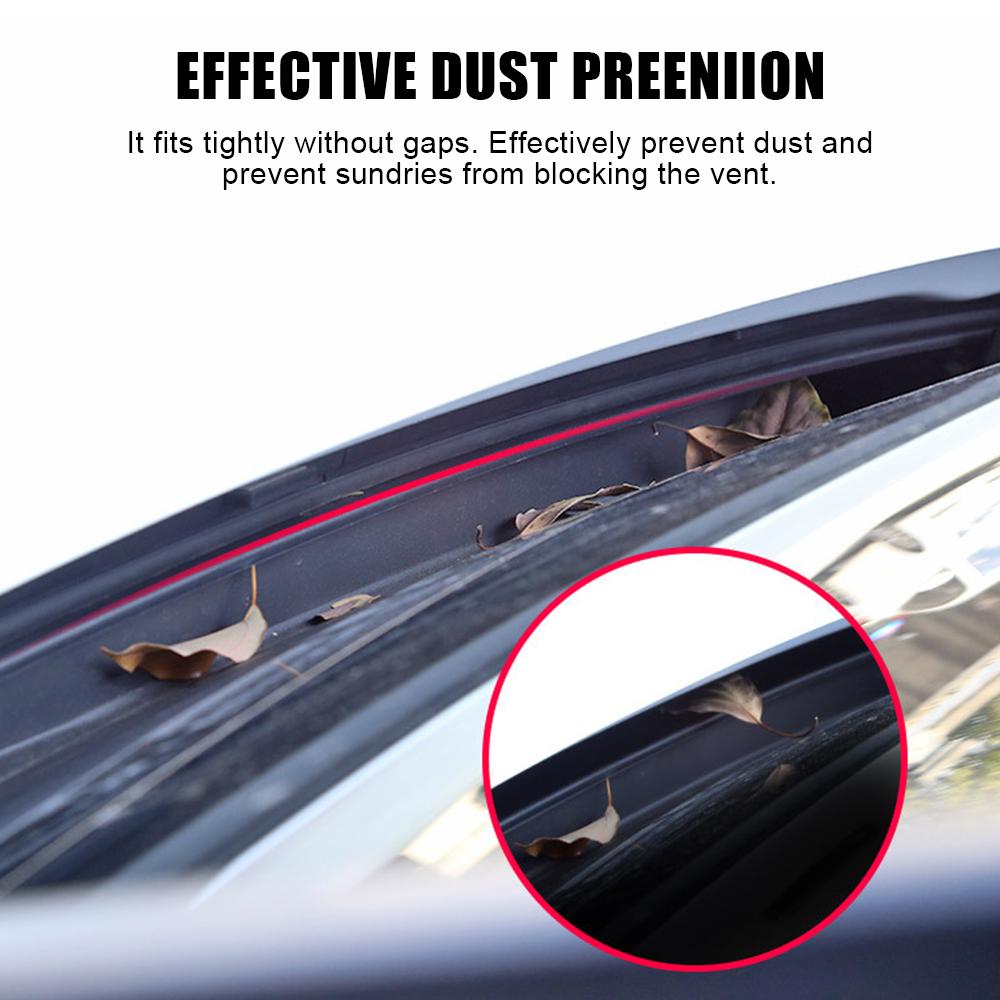 Уплотнительные ленты на капоте автомобиля, водонепроницаемая крышка капота для воздухозаборника, защита переднего шасси, автоаксессуары для модели Tesla 3 Y