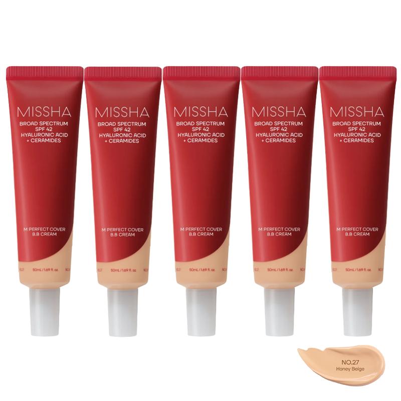 [MISSHA] BB крем с SPF42, экстрактами розмарина и ромашки, №23, 50мл