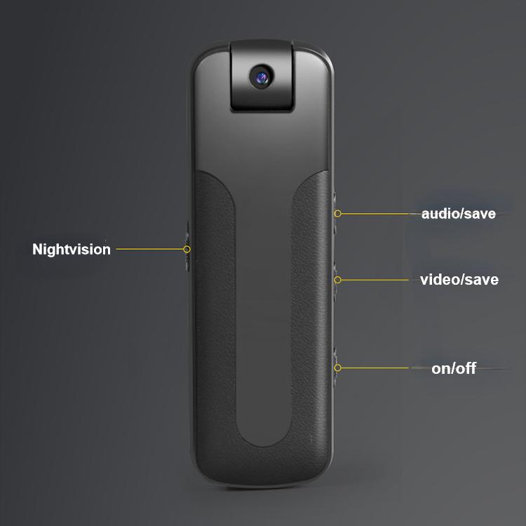 Уличная мини-видеокамера HD 1080P с ночным видением для скрытых занятий спортом и активного отдыха