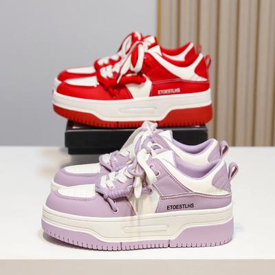 Весна 2025 новые яркие кеды повседневные универсальные кеды на платформе фабрика бренда спортивной обуви интернет-знаменитости